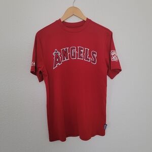 MLB Los Angeles Angels | Little League Baseball Red T-shirt Jersey #8 Majestic